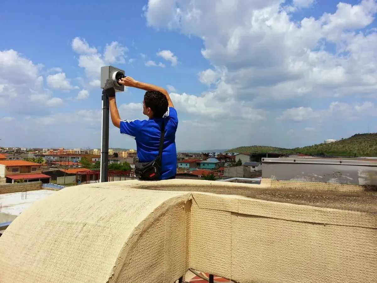 Exterior camera installation